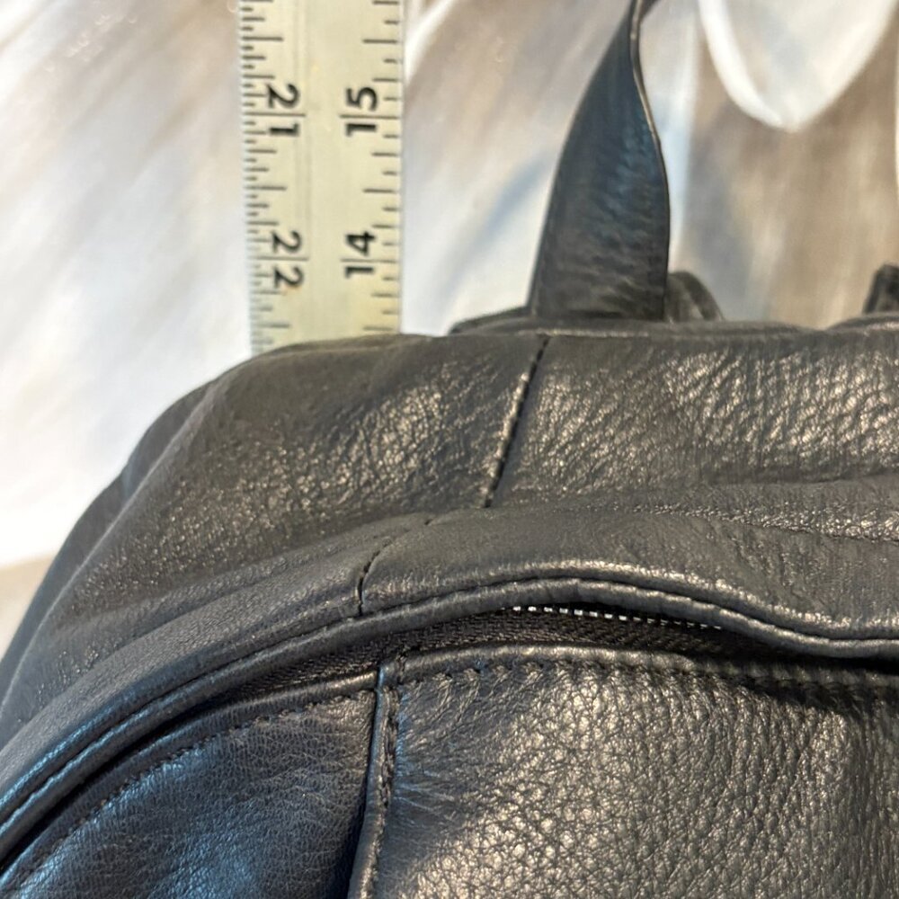 Hammitt Black Leather Backpack - Picture 4 of 13